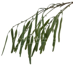 <b>Artificial</b> Pea Pods Greenery <b>Bouquet</b> Outdoor Wedding Decoration PVC Hanging Plants - Product Image 5