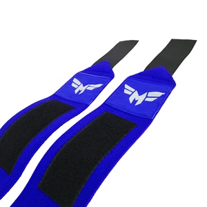 Hot <b>Sale</b> Custom Logo Eco-Friendly Nylon Wrist Strap Wraps Hook Loop Closure Palm Guard <b>for</b> Fitness Training Gym <b>Weight</b> Lifting - Product Image 3