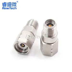 RSW 2.4/3.5-JKG DC-26.5G Adapter Stainless steel 2.4mm male to 3.5mm female MMW high frequency adaptor