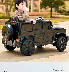 Coche de Juguete Eléctrico Todoterreno de Cuatro Ruedas con Control Remoto para Niños, Cochecito de Plástico para Bebés, Estilo Montable para Niños y Niñas - Product Image 3