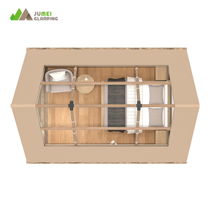 Nuovo Progetto Tende Glamping Attrezzatura per Esterni Escursionismo <span class=keywords><strong>Campeggio</strong></span> <span class=keywords><strong>Tenda</strong></span> Safari Impermeabile per Glamping all'Aperto - Product Image 4