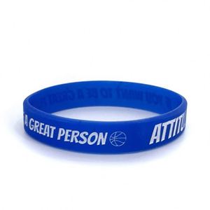 Pulseras Deportivas de Baloncesto Personalizadas de Goma, Pulsera de Silicona Personalizada para Hombre - Product Image 5