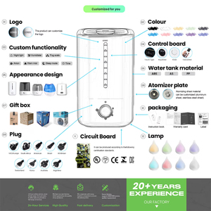 Humidificador Evaporativo Eléctrico de Vapor Térmico de 3.8L <span class=keywords><strong>para</strong></span> Habitaciones de Bebés y Niños, Funciona con VapoPads y Luz Nocturna - Product Image 4