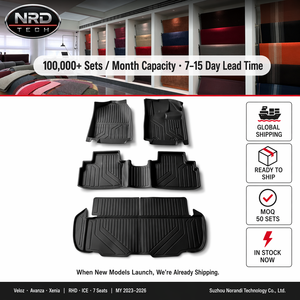 พรมปูพื้น TPE แบบหนาพิเศษ สำหรับรถยนต์ <span class=keywords><strong>Veloz</strong></span> Avanza Xenia ปี 2023-2026 พวงมาลัยขวา 7 ที่นั่ง |   สินค้าขายดีอันดับต้นๆ |   ทำความสะอาดง่าย CE ISO9001 | - Product Image 3