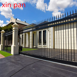 รั้วเห<span class=keywords><strong>ล</strong></span>็กชุบสังกะสีกลางแจ้งทันสมัย ดีไซน์กันสนิม สำหรับ<span class=keywords><strong>กั้น</strong></span>พื้นที่แ<span class=keywords><strong>ล</strong></span>ะป้องกันขอบเขต<span class=keywords><strong>ล</strong></span>านบ้าน - Product Image 1