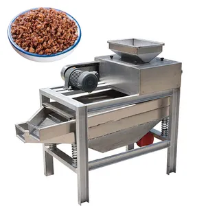 Découpeuse de noix betal, machine de concassage de noix de macademia, machine de coupe de barre de cacahuètes