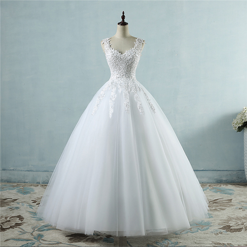 Luxury Bridal Gown Beaded Appliques