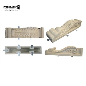 Poutre décorative traditionnelle en pierre moulée avec motif coquillage pour usage extérieur dans une villa ou une maison de <span class=keywords><strong>plage</strong></span>, en grès moulé. - Product Image 6
