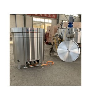 Big Capacity Soup <b>Boiler</b> Electric for 200 500 700 1000 Liters Volume <b>Boiler</b> Mixer Cooking Pot for Restaurant - Product Image 2