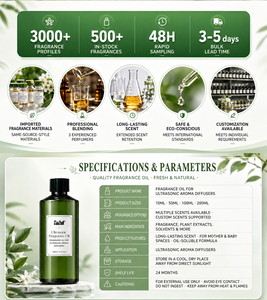 Huile parfumée à haute concentration, huile aromatique naturelle pour diffuseur, pour appareils de diffusion par chauffage, senteurs personnalisées - Product Image 3