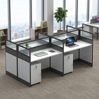 Bureau de travail convertible moderne et durable avec structure métallique, plateau en bois et tiroirs de rangement pour 2 personnes, idéal pour la maison, la villa ou l'hôpital
