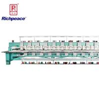 Machine à broder à haute vitesse Richpeace à 12 têtes pour broderie chenille mixte