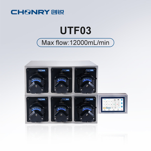 Utf03/YZ35-1 công nghiệp hóa chất lỏng pha chế Hệ thống làm đầy nhu động Bơm định lượng Silicone Ống động cơ cung cấp điện - Product Image 2