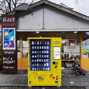 ตู้จำหน่ายการ์ดโปเกมอนแบบกำหนดเองได้ สำหรับการ์ดแลกเปลี่ยน สินค้าปลีก พร้อมรับชำระ<span class=keywords><strong>เงิน</strong></span>ด้วยธนบัตร เหรียญ และบัตร - Product Image 6