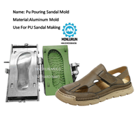 Espadrille personnalisée pour hommes semelle en jute moule pour chaussures bout rond bride à la cheville moule pour sandale compensée