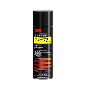 Colle adhésive multi-usages en spray Super 77 en gros, ISO VG 15, pour tissu, carton, plastique, métal, bois, feutre - Product Image 4