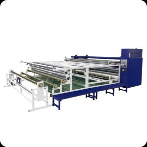 Luxurious 610mm Drum Sublimation Transfer Machine 3.5M Width Double Layers Pneumatic <b>Large</b> Heat Transfer Printing - Product Image 3