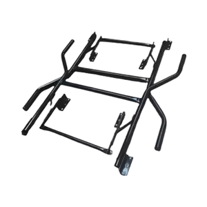 Patas de metal para mesa negra moderna Patas de metal para mesa de banquete plegable de madera contrachapada - Product Image 1