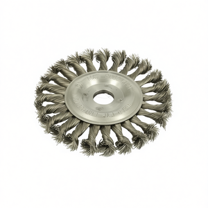 TTAKE Circular <b>Brush</b> With Twisted Knots Steel 22 Mm Abrasive For Metal Polishing - Product Image 2
