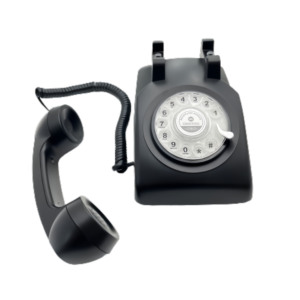Téléphone sans fil <span class=keywords><strong>DECT</strong></span> audio antique, style rétro, style mariage, ancien modèle, avec fonction <span class=keywords><strong>filaire</strong></span>, téléphone sans fil - Product Image 3