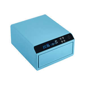 촨웨이 럭셔리 스틸 지문 잠금장치 생체 인식 내장 옷장 전자 서랍 금고 호텔 가정 사무실 침실용 - Product Image 4