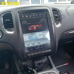Reproductor multimedia con pantalla Vertical de 12,1 pulgadas para coche, Radio estéreo con Android, navegación, para Dodge Durango