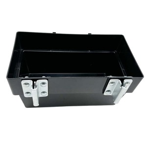 Accessoires pour remorques fermées : Organisateur de rangement en acier pour rail E-<span class=keywords><strong>Track</strong></span>, panier et boîte de rangement portables galvanisés de 2 pouces - Product Image 2