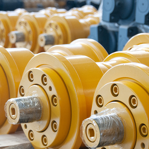 <span class=keywords><strong>Hyundai</strong></span> <span class=keywords><strong>R210</strong></span> R290 Doosan Dx225 Dx300 Excavadora Crawler Undercarriage Repuestos Rodillo de pista inferior Rodillo superior Enlace de pista - Product Image 1