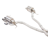 GFC/ Silencieux d'échappement électronique haute performance pour BMW M5 5.0L V10 E60 Catback en acier inoxydable 304 de 2003 à 2010