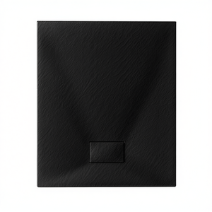 Plato de Ducha Rectangular Delgado Stone Essence Negro 80 x 100 cm - Product Image 3