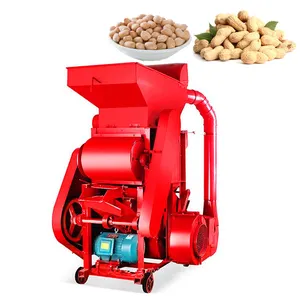 dry peanut peeler machine / peanut shell separator machine / peanut shelling machine