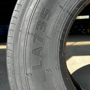 Neumáticos al por mayor para camiones 11R22.5 11R24.5, patrón de dirección TBR, neumático radial para todo tipo de clima para autobuses y camiones - Product Image 5