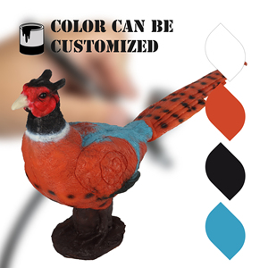 3D Animal Target Faisán Colorido PU Target con estacas de tierra estable para tiro con arco Práctica de caza - Product Image 3