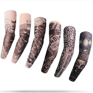 Brazo <span class=keywords><strong>de</strong></span> compresión transpirable personalizado Brace pesca ciclismo brazo cubierta deporte protección solar tatuaje brazo mangas <span class=keywords><strong>para</strong></span> <span class=keywords><strong>hombres</strong></span> - Product Image 1