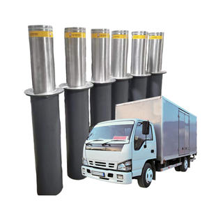 Allée en acier inoxydable Parking automatique électrique Bornes rétractables en hausse hydraulique Protection IP68 Cote d'impact K12 - Product Image 2