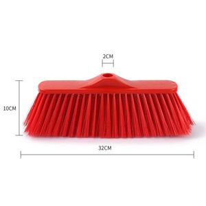 HQ0578 <span class=keywords><strong>balai</strong></span> en soie glacée, cheveux, <span class=keywords><strong>balai</strong></span> en plastique avec bâton en bois pour le marché de moscou - Product Image 5