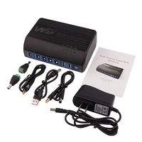 大容量便携式移动应急电站USB 5V DC 12v多输出DVR发光二极管电源
