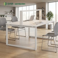 Table de lecture pour bibliothèque avec éclairage en forme de lettre, bureau multifonctionnel pour salle d'étude scolaire, idéal pour l'achat en gros