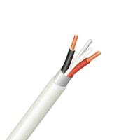Alta calidad 2 núcleos 2,5mm Cable plano doble y tierra Construcción de bajo voltaje Conductor de cobre y aislamiento de PVC