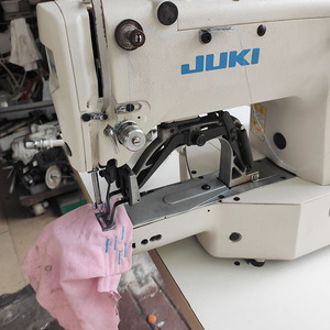 High Speed JU KI LBH-781 Used Interlock Lock Stitch Direct Drive Industrial <b>Sewing</b> Machine Motor Computerized Operation Metal - Product Image 1