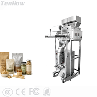 Machine de pesage, de dosage et de remplissage automatique avancée pour granulés de graines de céréales à grain vertical, équipement d'emballage en sachet
