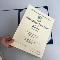 Certificat de diplôme en papier personnalisé A3/A4 en gros