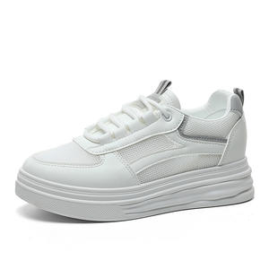 2026 Women's New Board <b>Shoes</b> for Spring Hollow <b>Inner</b> Elevated Thick <b>Sole</b> Sports <b>Shoes</b> Versatile Student and Running <b>Shoes</b> - Product Image 2
