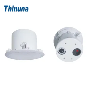 Thinuna TS-5CT Speaker langit-langit koaksial tekanan tetap, sistem suara PA kualitas tinggi dengan empat posisi tombol kaki tanpa batas