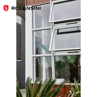Ventana Corredera Vertical Fija Rolansini de Acero Inoxidable con Doble Vidrio Aislante Templado y Marco de Aleación de Aluminio para Cocina
