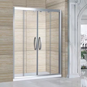 Offre spéciale Cabine <span class=keywords><strong>de</strong></span> <span class=keywords><strong>douche</strong></span> en verre trempé complète Blaack Charnière Salle <span class=keywords><strong>de</strong></span> bain Salles <span class=keywords><strong>de</strong></span> <span class=keywords><strong>douche</strong></span> Cabine carrée Intégrée avec la base - Product Image 4