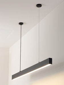 โมเดิร์นอุตสาหกรรมระงับสไตล์อลูมิเนียมโปรไฟล์LEDตรึงหลอดเชิงเส้นจี้เส้นแสงแถบ100W - Product Image 2