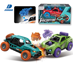 1/32 Accidente <span class=keywords><strong>de</strong></span> aleación <span class=keywords><strong>de</strong></span> camión modelo Diecast coche <span class=keywords><strong>de</strong></span> colisión atrás coche <span class=keywords><strong>de</strong></span> <span class=keywords><strong>juguete</strong></span> vehículo 4WD Cross-country coche con rueda <span class=keywords><strong>de</strong></span> goma - Product Image 1