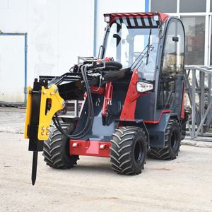 Minirasteador/Hoflader/cargador de pala con certificado CE EPA, maquinaria agrícola de 1 tonelada, venta directa de fábrica de China - Product Image 6