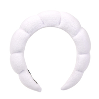 OEM Spa Bandeau pour laver le visage Ensemble de bracelets Serviettes Bandeau pour femmes filles Éponge Maquillage Soins de la peau Bandeau Accessoires
